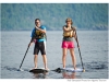 Stand up paddle boarding on Lake Superior
