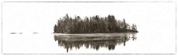 Lake of Two Rivers Panorama